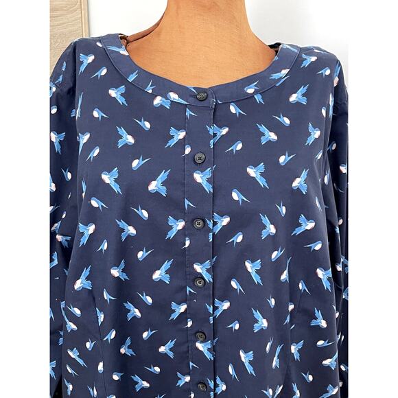 Duluth Trading Sz XL Wrinklefighter Work Smock Shirt Pockets Utility Durable - Picture 4 of 13